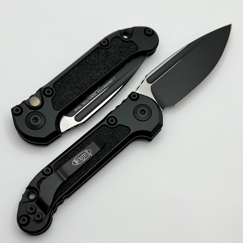 Microtech Knives LUDT Gen III Tactical Drop Point w/ Black Handle 1135-1T One Per Household