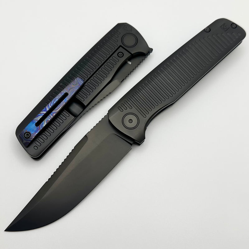 Custom Knife Factory DLC Gnome Titanium & M390