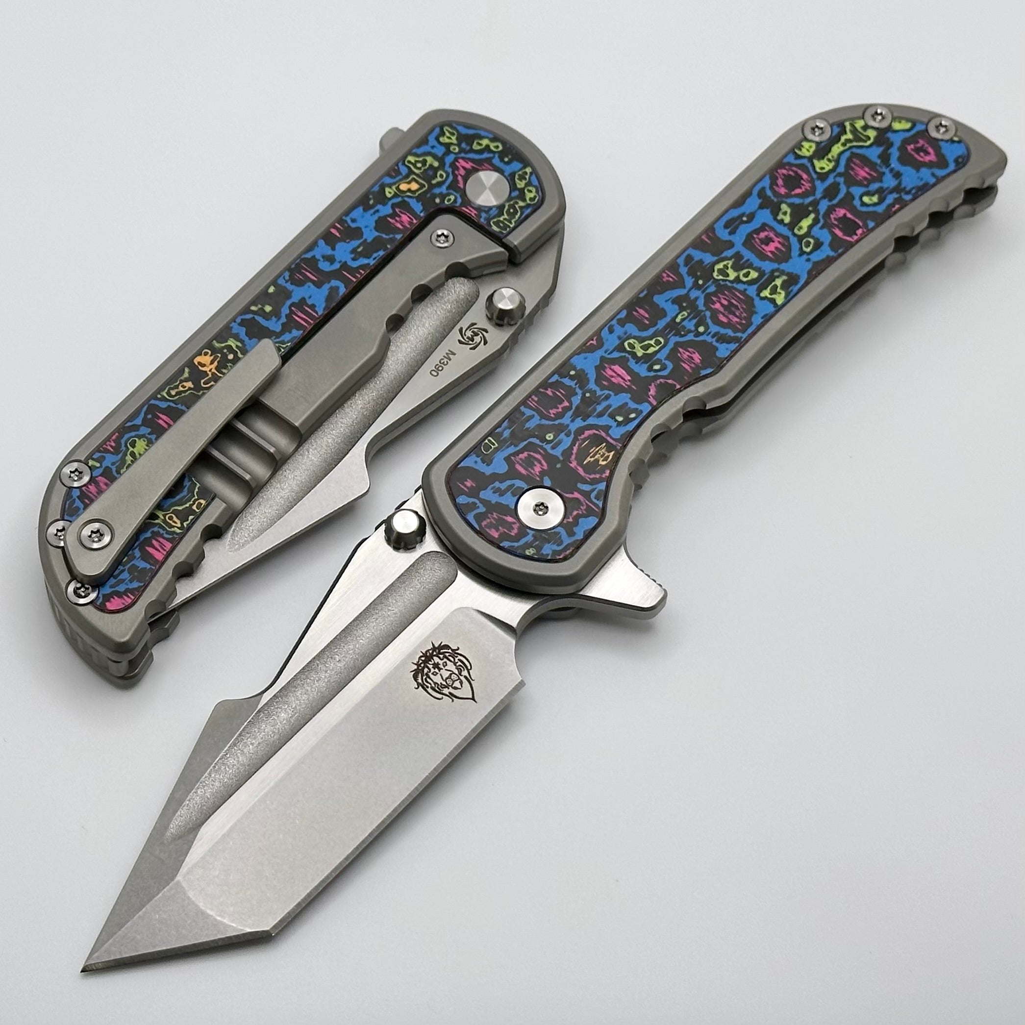 Mechforce Knives Alphahunter Collab Apocalypse w/ 80's Carbon Ceramic