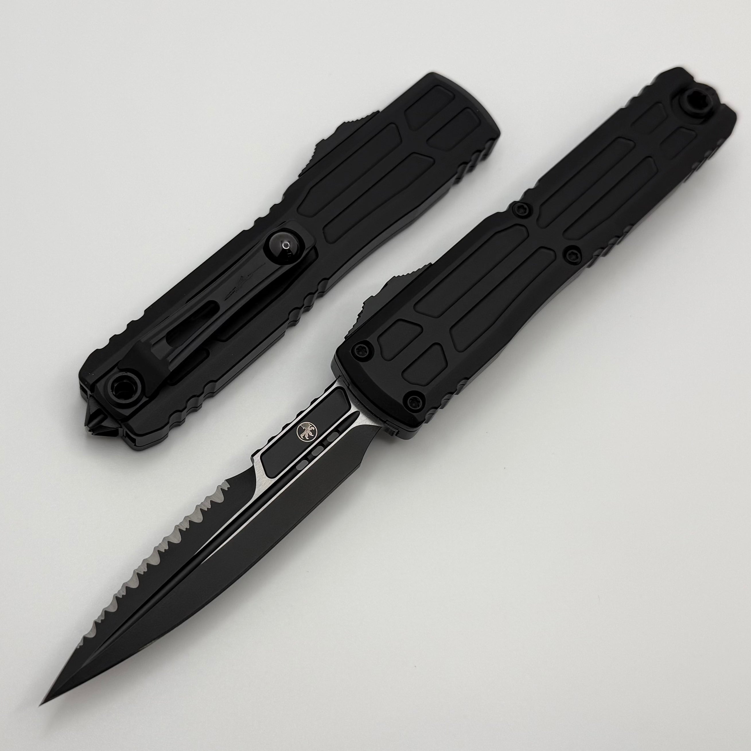 Microtech Ultratech EX - ZBP Bayonet Tactical Full Serrated w/ Black M