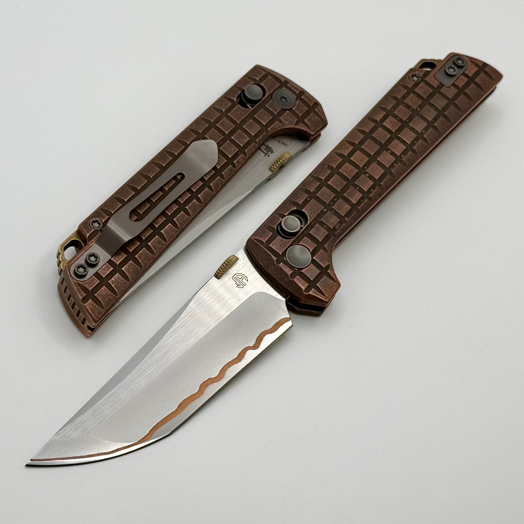North Mountain Blade Chop2 2418 w/ Copper Frag Handles & 5 Layer Coppe
