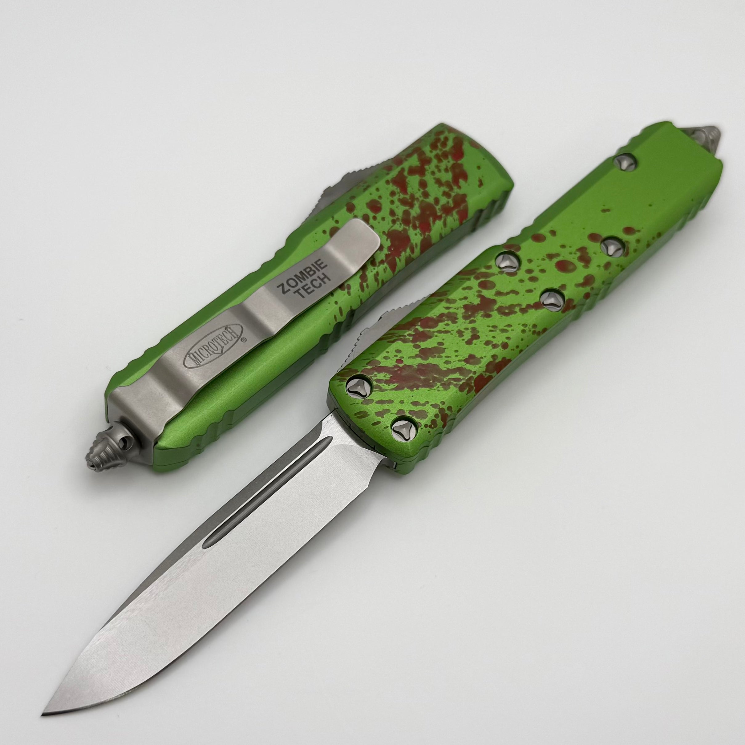 Microtech UTX-85 Zombie Tech S/E Stonewash Signature Series 231-10Z Microtech UTX-85 Zombie Tech S/E Stonewash Signature Series 231-10Z