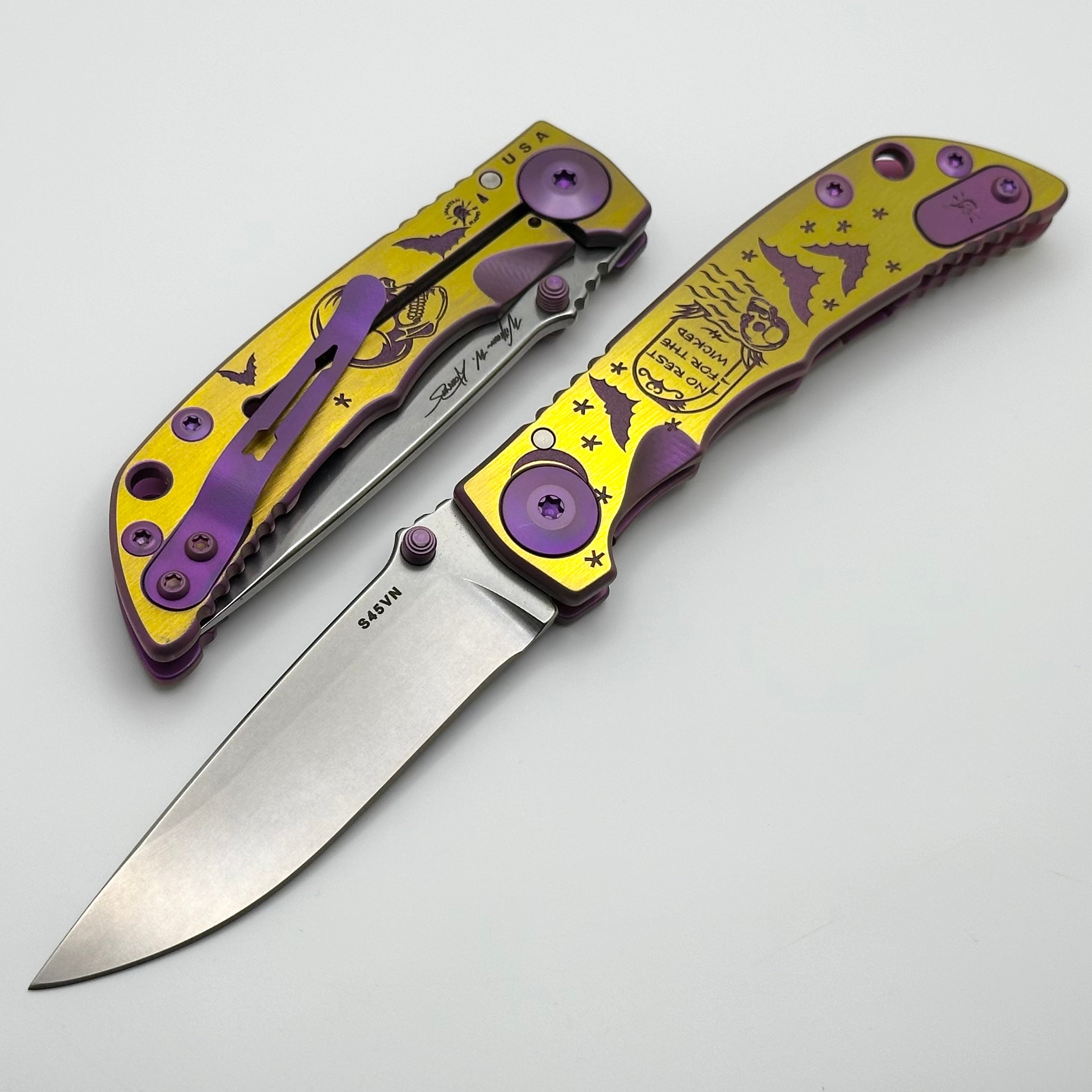 Spartan Blades Harsey Folder 3.25 No Rest For The Wicked Special Editi