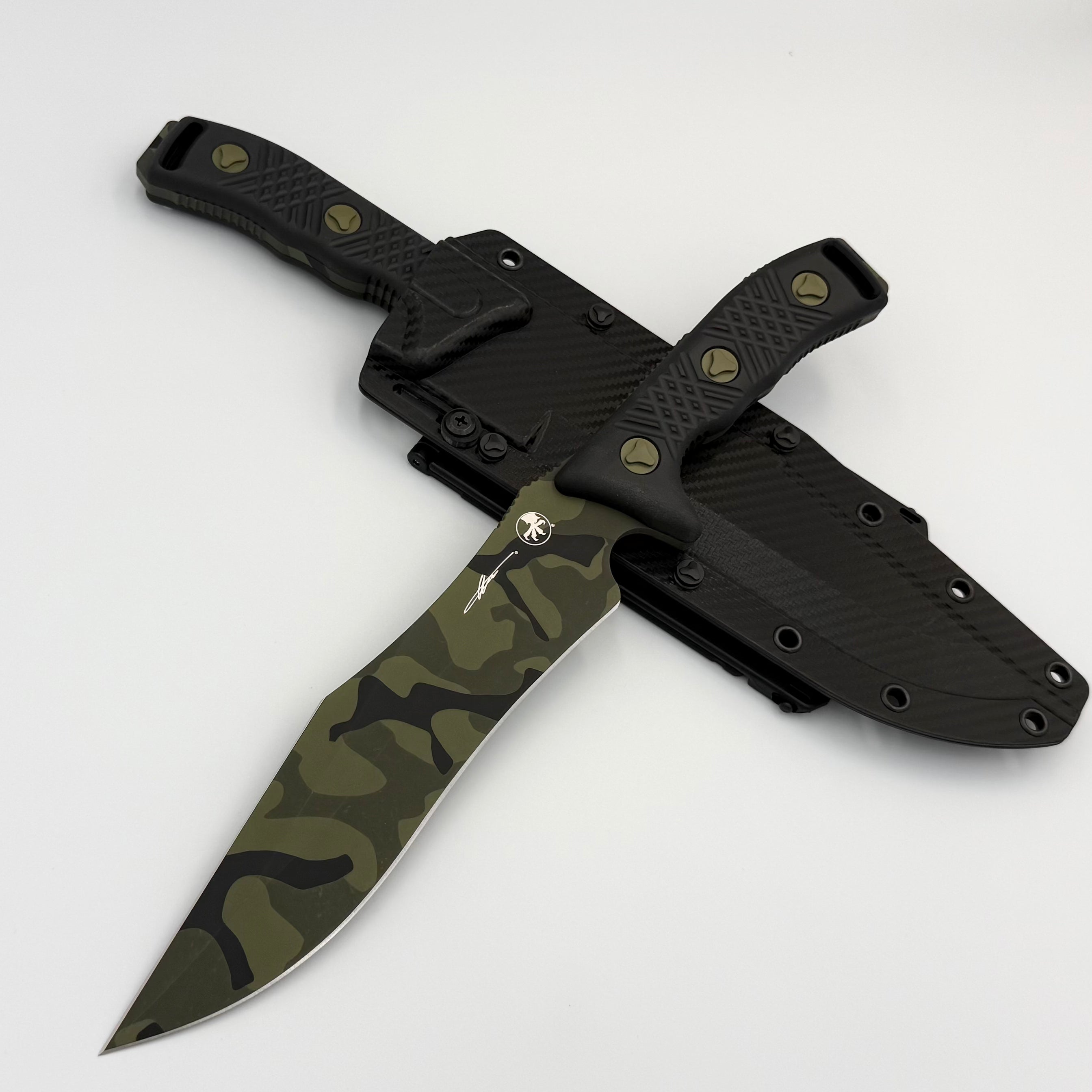 Microtech Arbiter Jungle Camo Signature Series 104-1JUCS