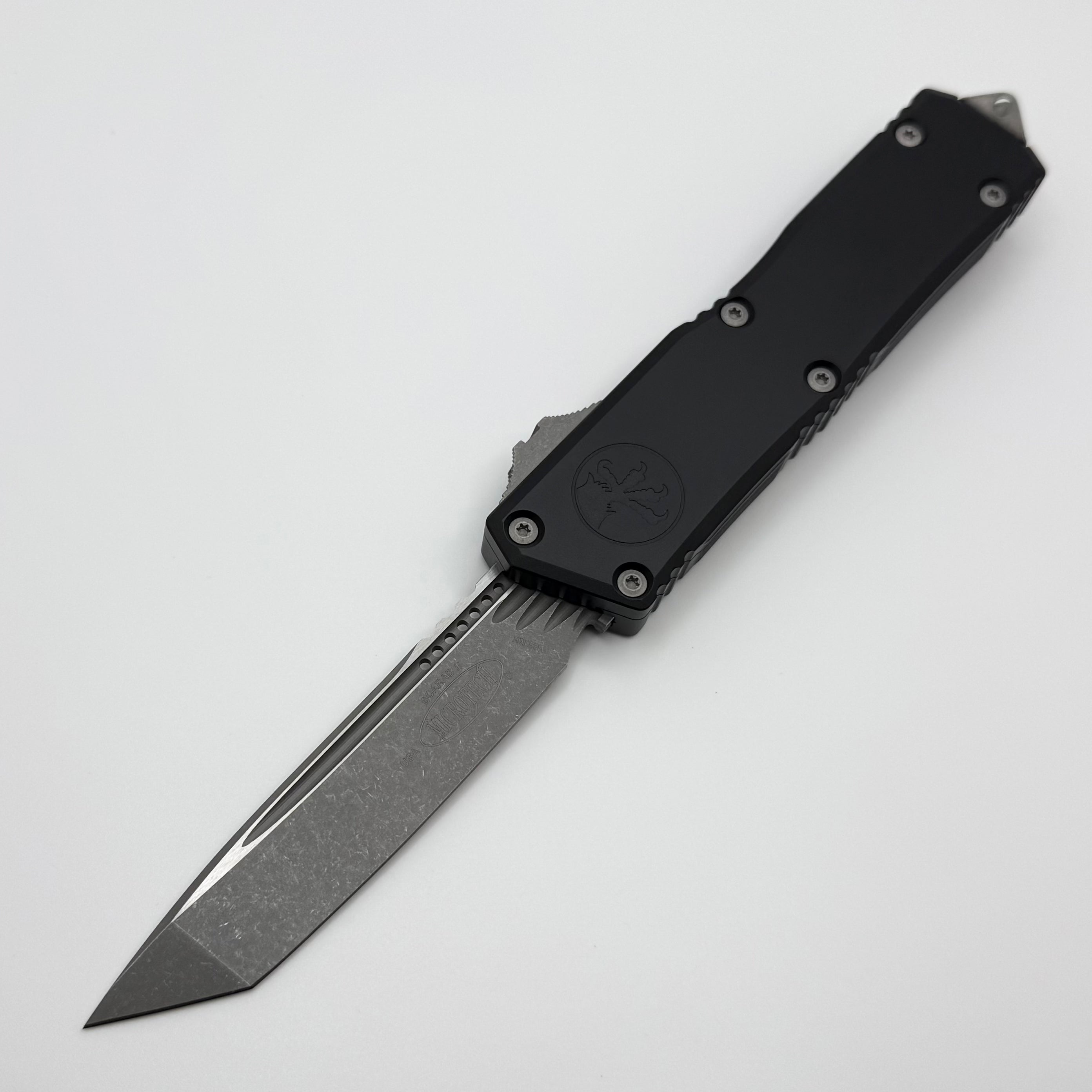 Microtech Scarab 2 Gen 3 Executive w/ Black Handle & T/E Apocalyptic M