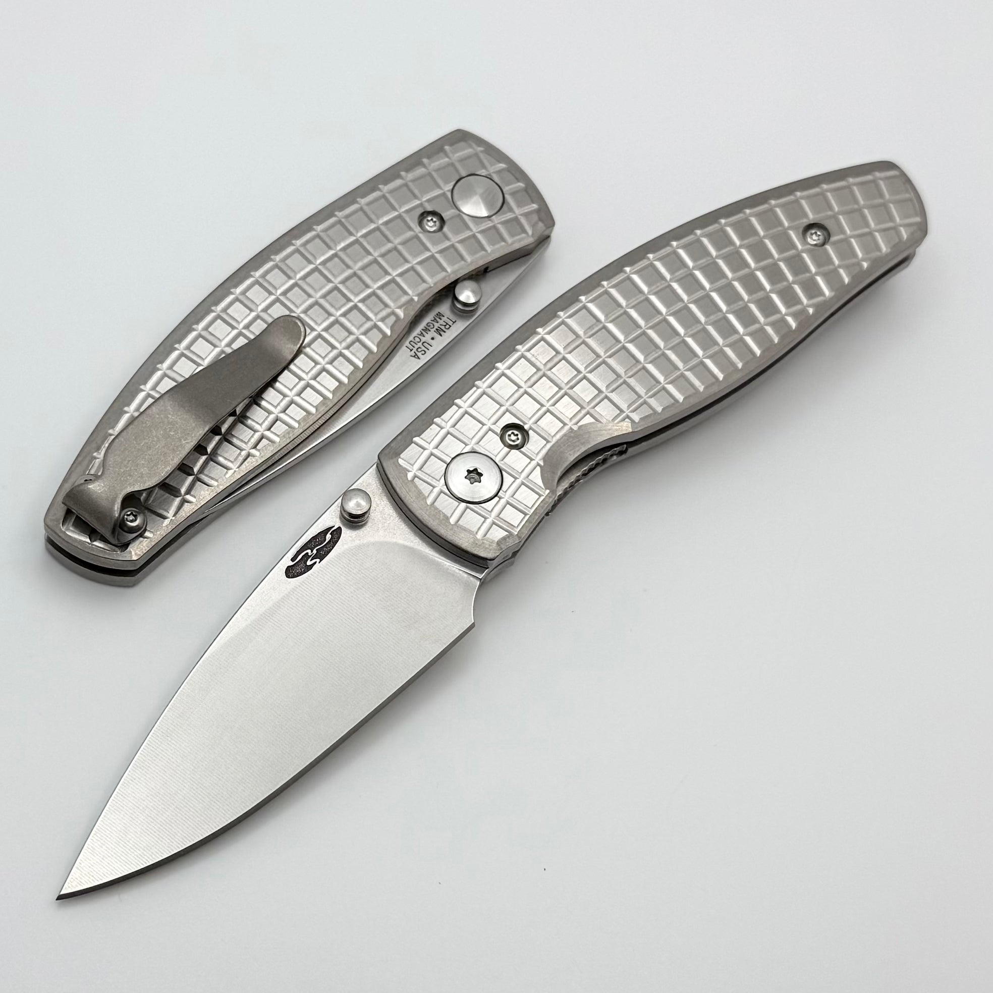 TRM Neutron 2 Titanium Frag Flat Handles & MagnaCut
