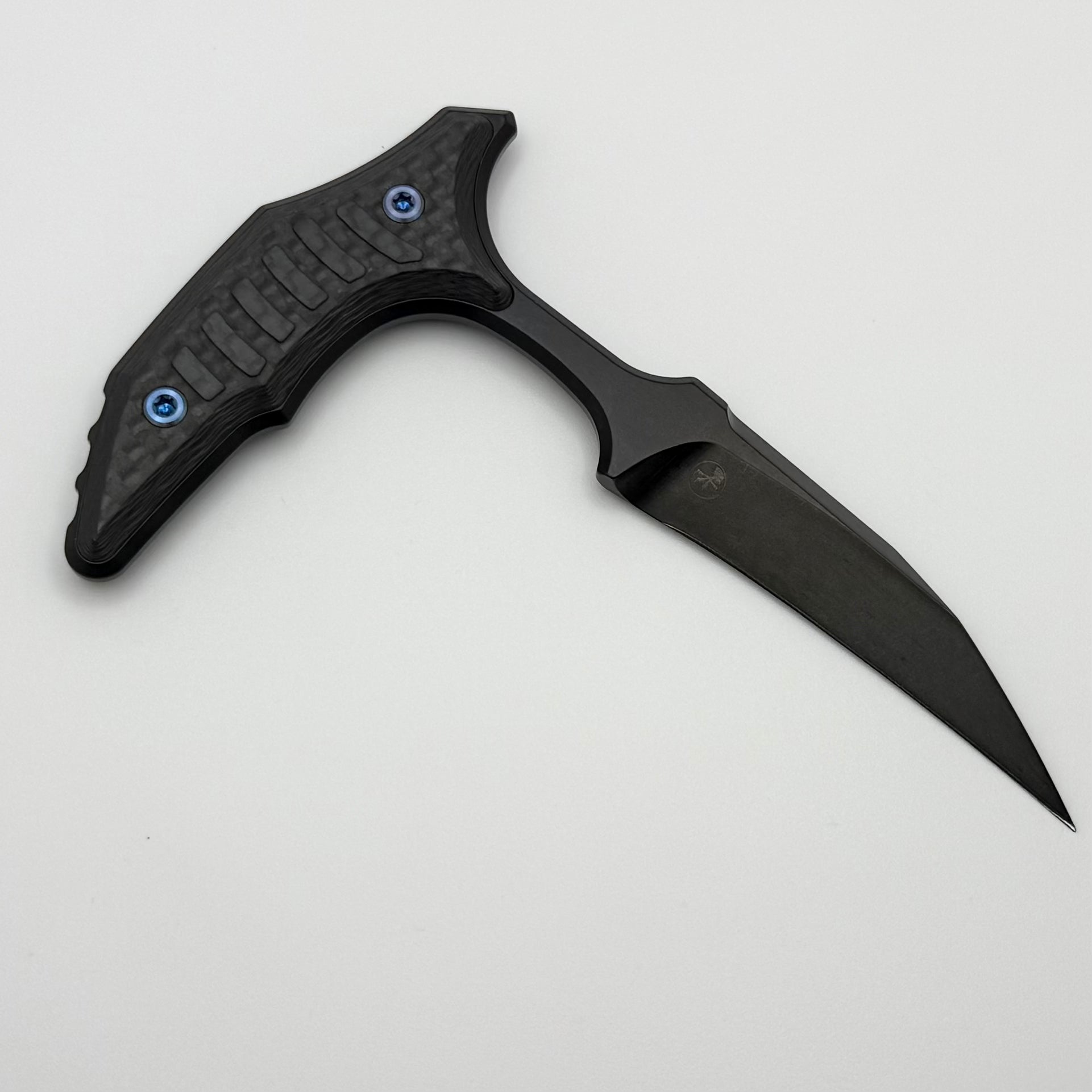 Microtech & Bastinelli Bee Marfione Select DLC w/ Carbon Fiber Handles