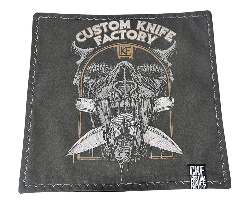 Custom Knife Factory Super EDC Hank Cotton + Micro Suede Davless
