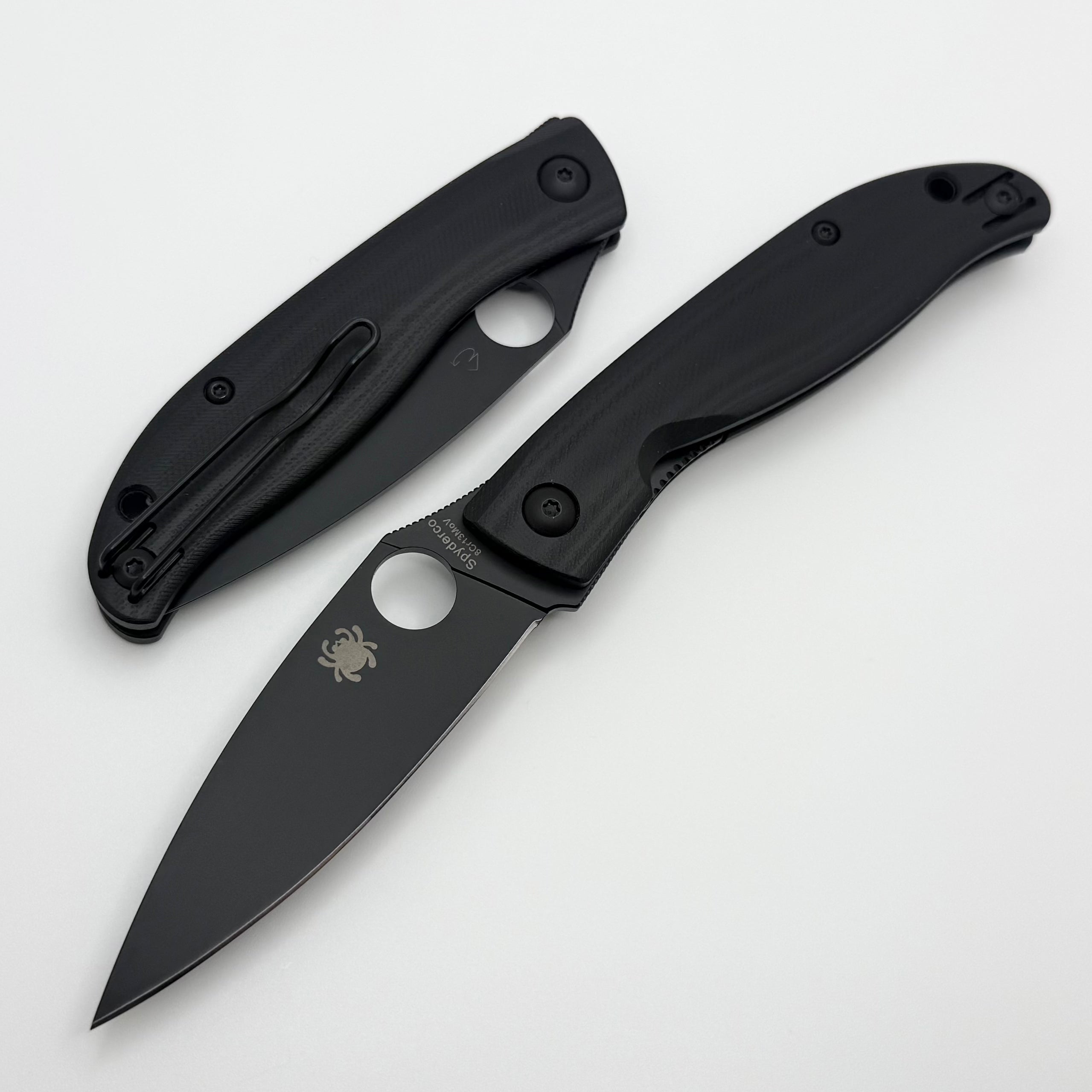Spyderco Mantra 4 w/ Black G-10 Handles & 8Cr13MoV C274GBBKP