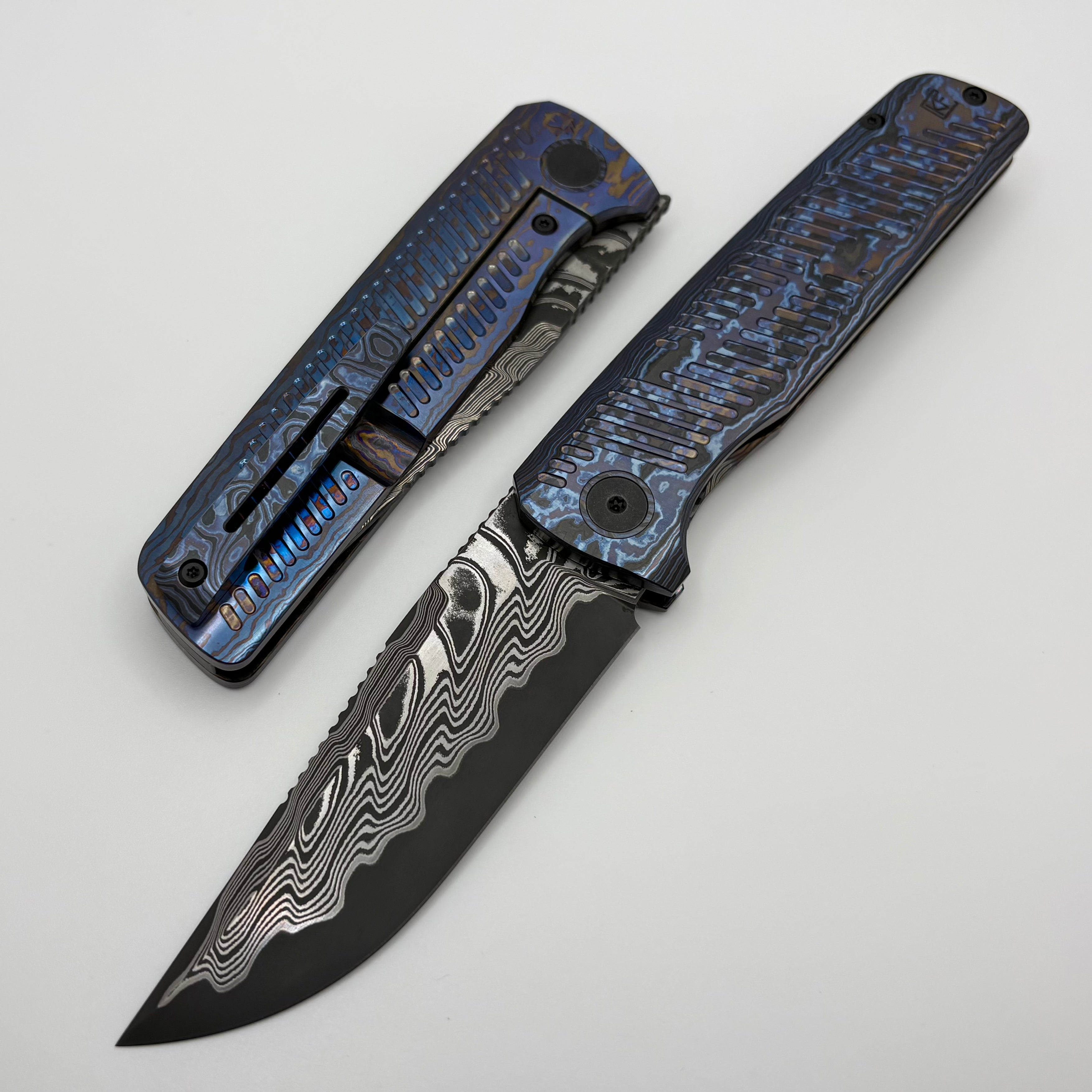 Custom Knife Factory Yeti Gnome 2.0 ZircuTi Handles & MagnaCore One Pe