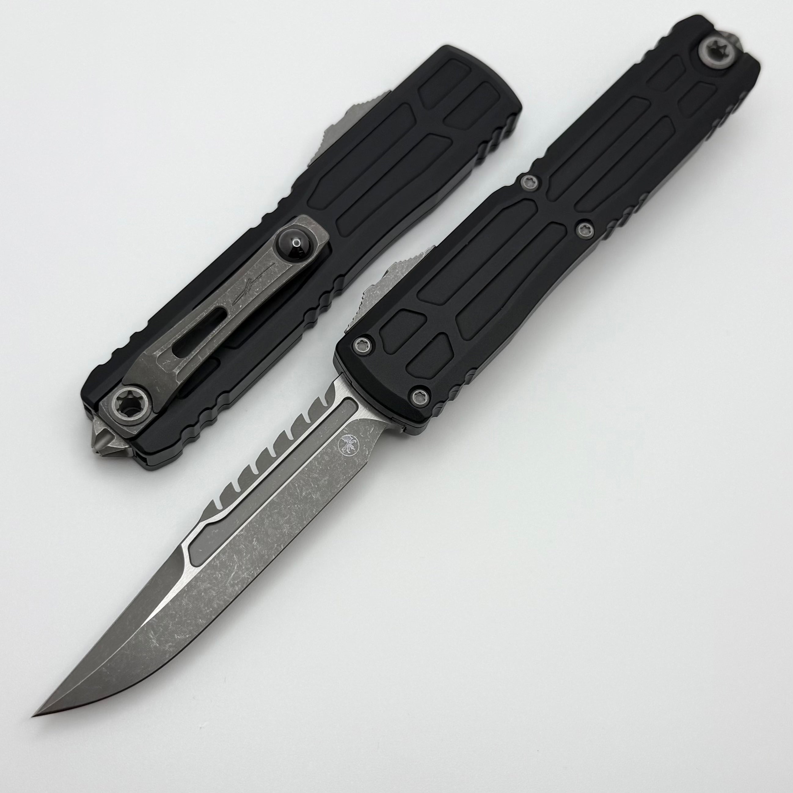 Microtech Ultratech EX - ZBP Interceptor Apocalyptic w/ Natural Clear
