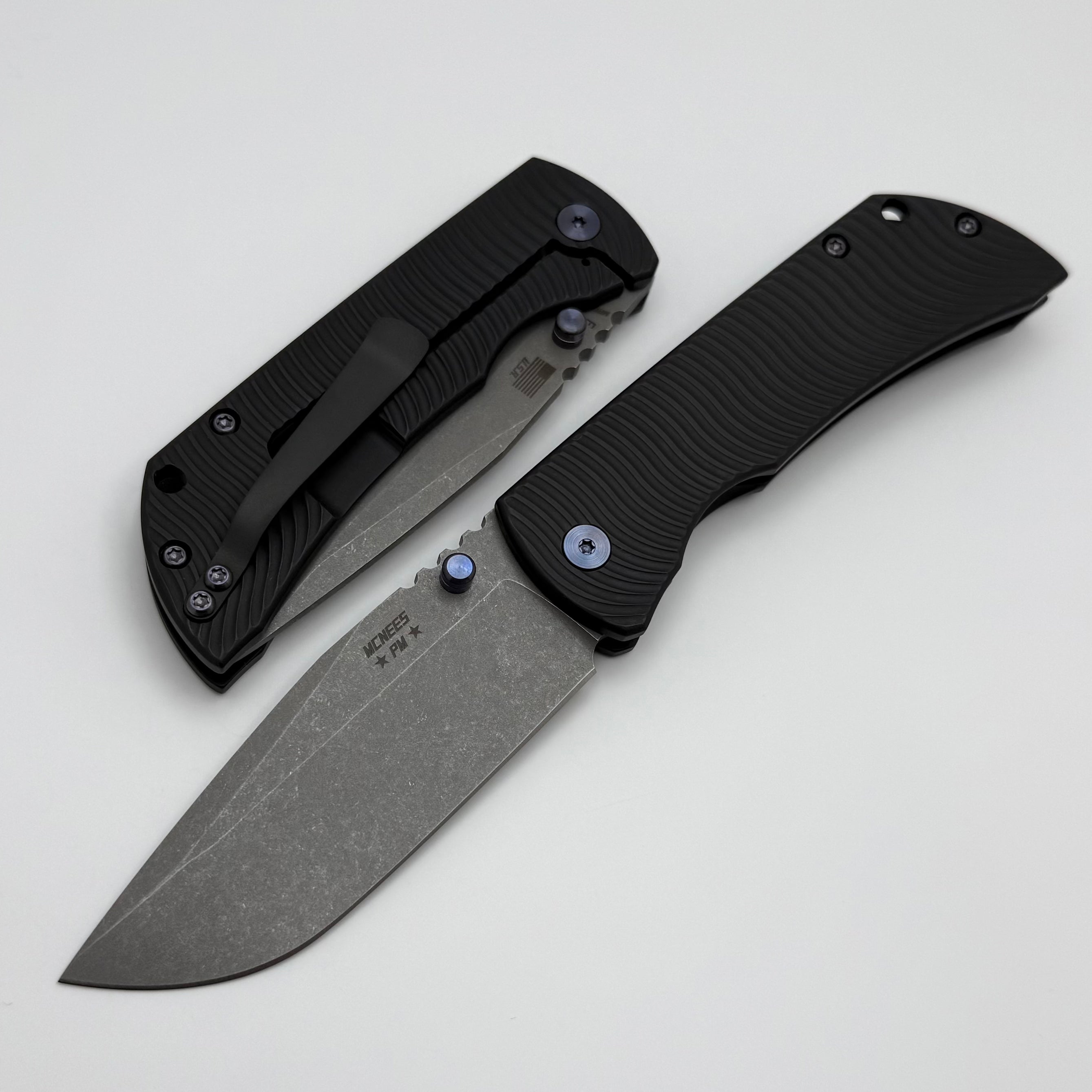 McNees Performance Machined Mac 2 3.5" Blackout Swerve w/ Purple Hardw