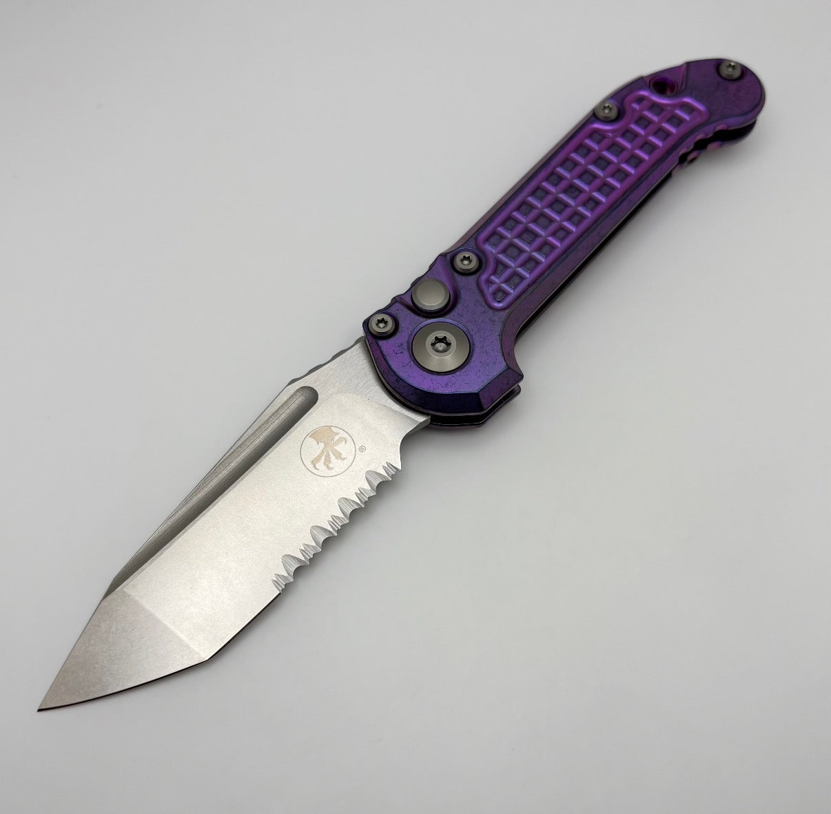 【pharfaite】LACE LIMITATION ETERNA パープル Microtech Marfione Select LUDT Gen III Purple Haze Frag Titanium Handl
