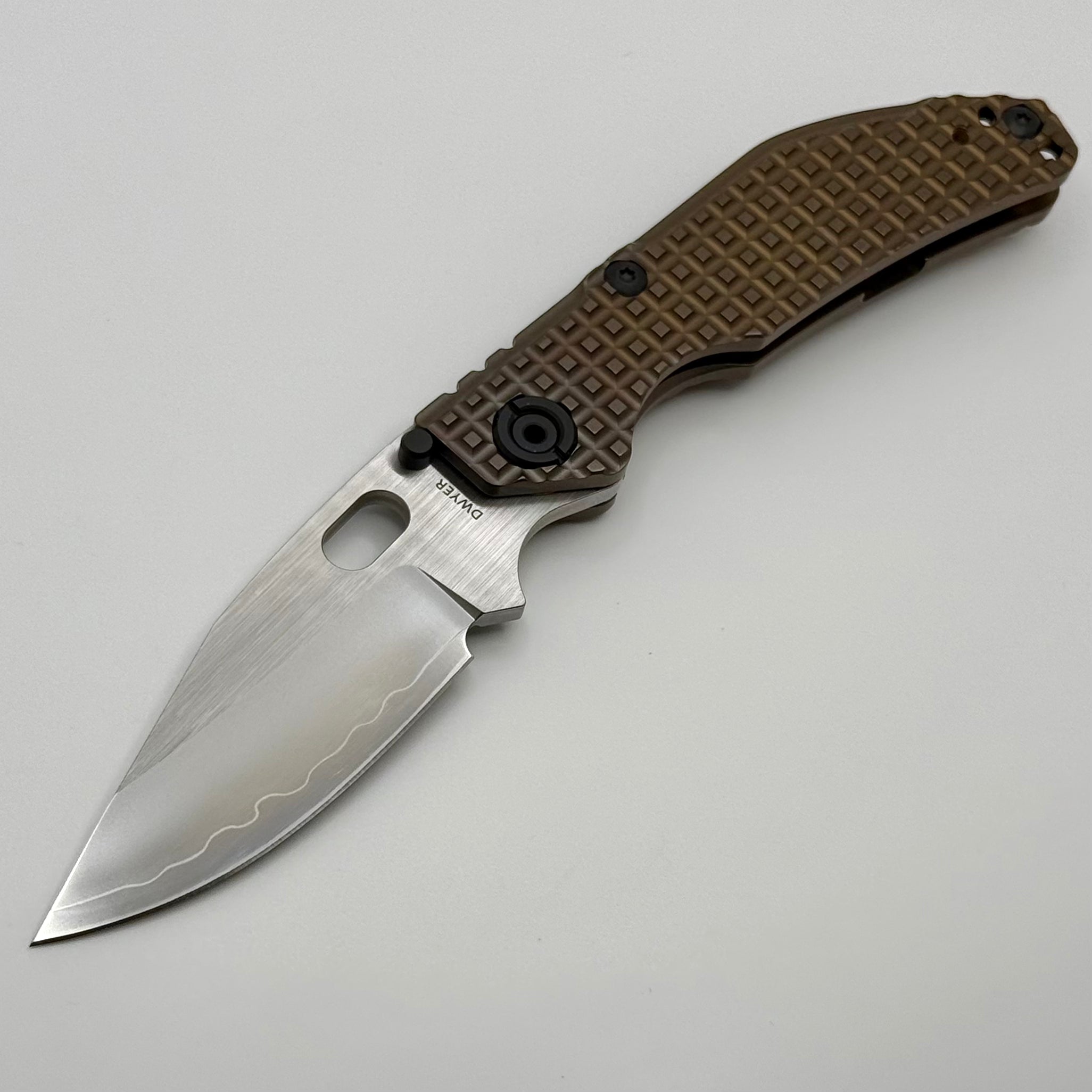 North Mountain Blade BBNM w/ Titanium Frag Bronze Handles & Bowie SLD