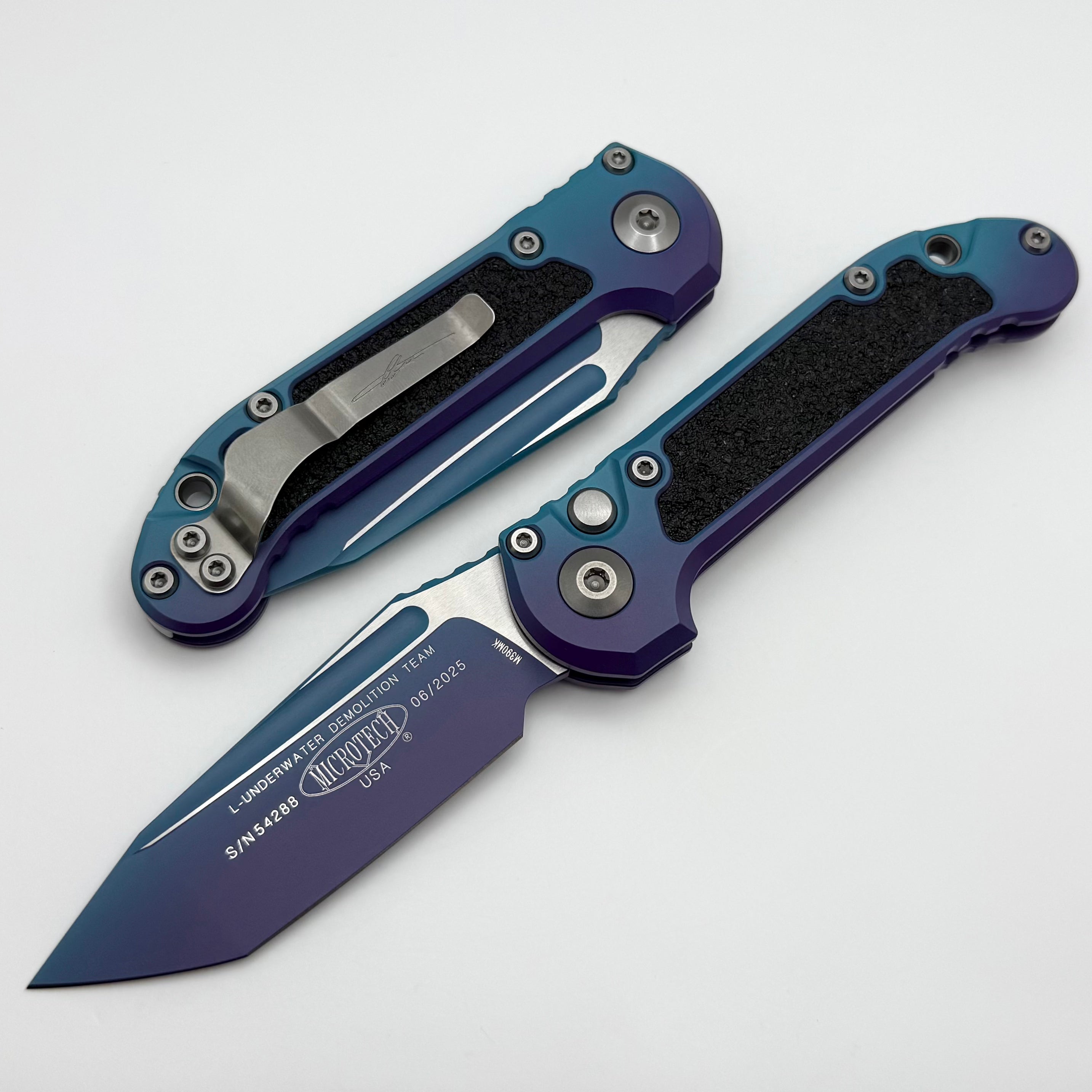 Microtech Knives LUDT Gen III Aurora Tanto Signature Series 1136-1LPAU