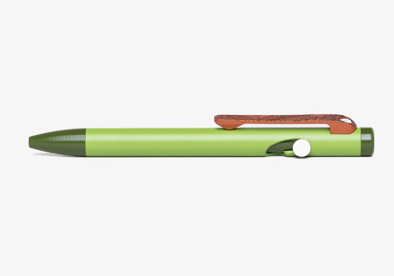 Tactile Turn Titanium Sprout Seasonal Release Slim Bolt Action Mini 4.4” Pen