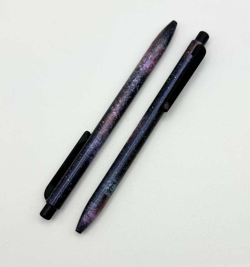 Tactile Turn Titanium Deep Space Seasonal Release Slim Side Click Pen Short 5.3"