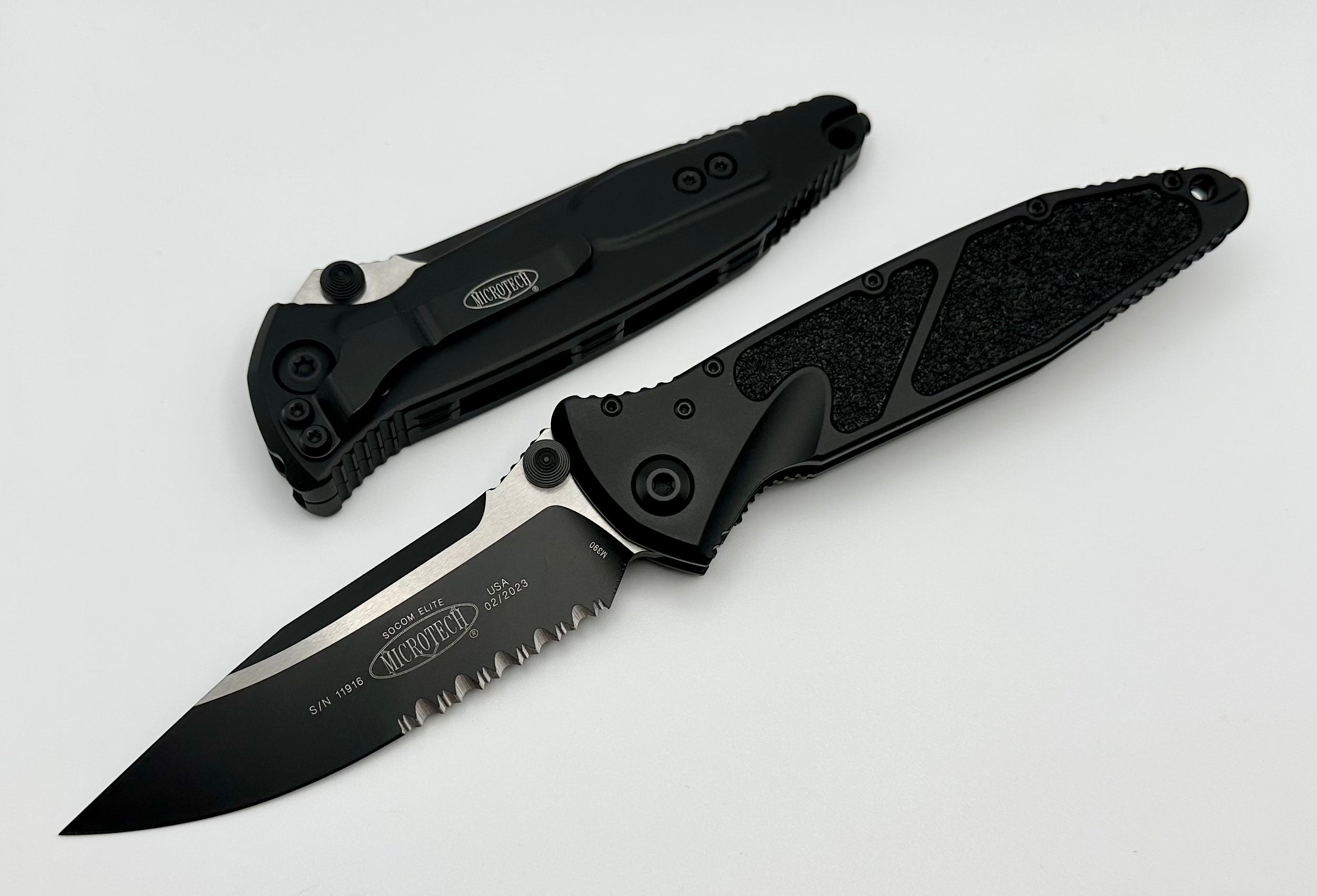 N23B』MICROTECH SOCOM M/A 154-CM 10/99 フォールディングナイフ 