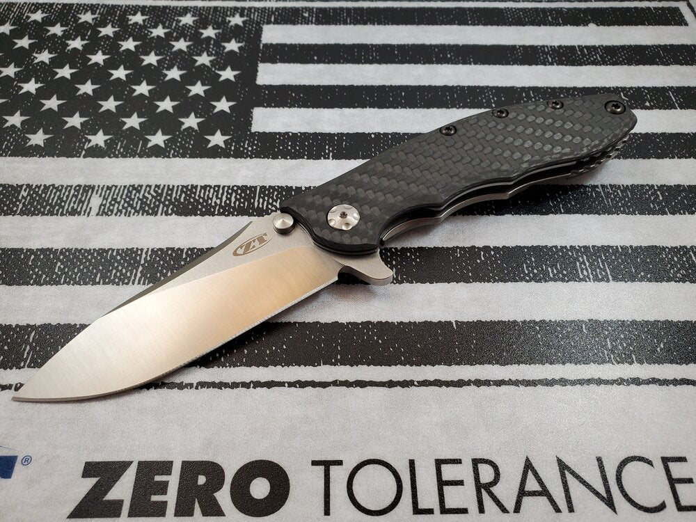 Zero Tolerance 0562CF ZT0562CF 20CV Carbon Fiber Framelock Flipper