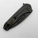 Medford Swift FL Framelock Flipper w/ PVD Tanto S45 & Mustard Yellow Handle w/ PVD Lockside/Hardware/Clip