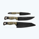 Benchmade 3 Piece Set w/ OD Green G-10 Handles & DLC CPM-154 4005BK-01