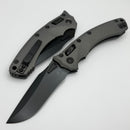 Microtech Amphibian RAM LOK Fluted Natural Clear w/ DLC M390MK 137RL-1DLCTFLNCS