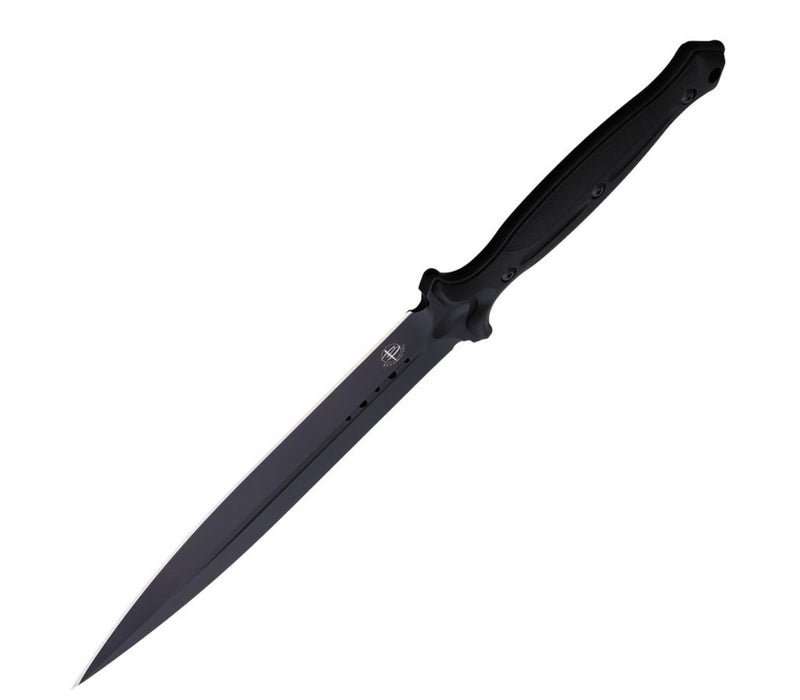 Begg Knives Filoso Dagger Black AUS10A Fixed Blade 8"