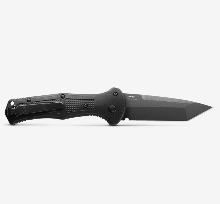 Benchmade Claymore Black Grivory & Black Tanto CPM-D2 9071BK