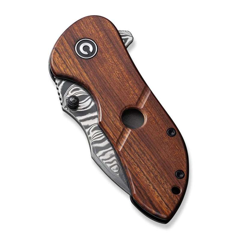 Civivi Gordo Guibourtia Wood & Damascus C22018C-DS1