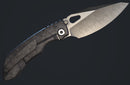 Pre Order Custom Knife Factory & Rotten Design EVO 5 Dark Crystal Titanium Handles w/ DLC M398