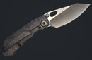 Pre Order Custom Knife Factory & Rotten Design EVO-XS Dark Crystal Titanium Handles w/ DLC M398