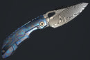 Pre Order Custom Knife Factory & Rotten Design EVO 5 Full Dress Zircuti Handles w/ Damasteel