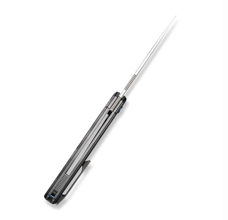 We Knife Navo Flipper Rose Carbon Fiber Handles & Satin CPM-20CV WE22026-2