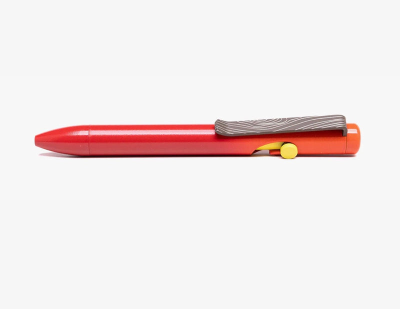 Tactile Turn Titanium Ember Seasonal Release Mini Bolt Action Pen (4.4")