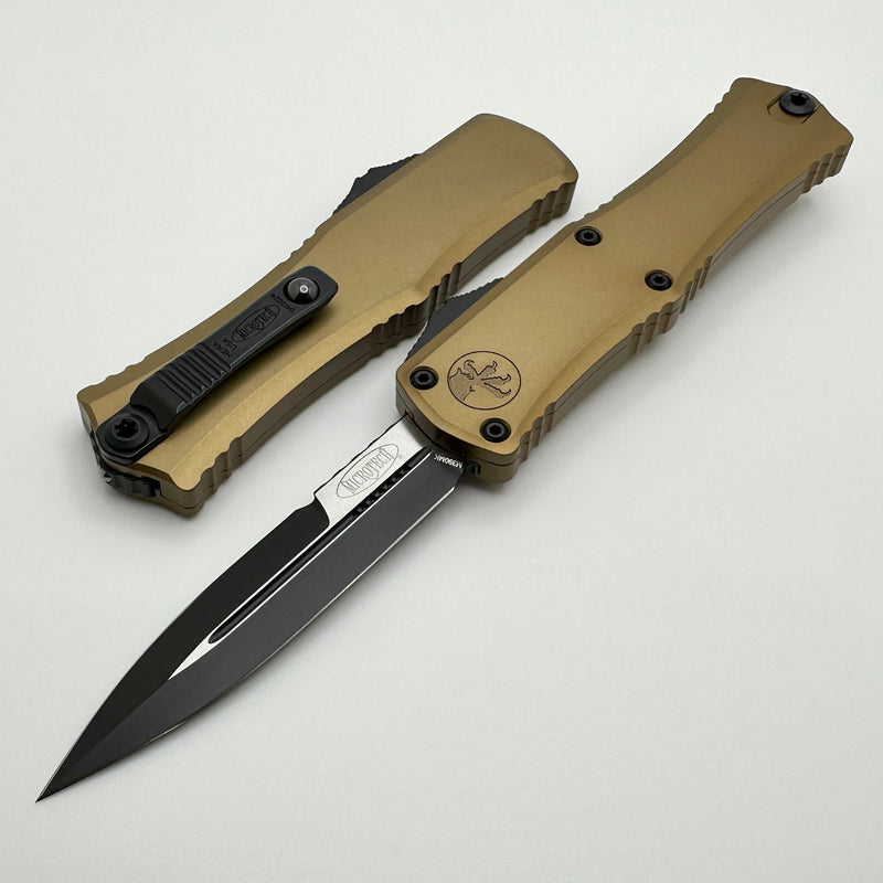 Microtech Knives Mini Hera Tan Standard w/ Bayonet M390MK 1701M-1TA
