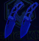 Heretic Knives Medusa Auto Secret Cel Shade w/ Tanto MagnaCut H011-CS-SC
