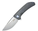Kubey Hyperion Flamed Titanium Handles & S35VN KB368F