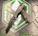 Heretic Knives M/A Jinn Flipper w/ Glow Marble Carbon Fiber Handles & DLC MagnaCut H213-6A-MGCF