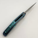 Holt Bladeworks Renegade w/ Titanium Burnished Bent Starburst Handles & Bohler M390, Near Mirror 304
