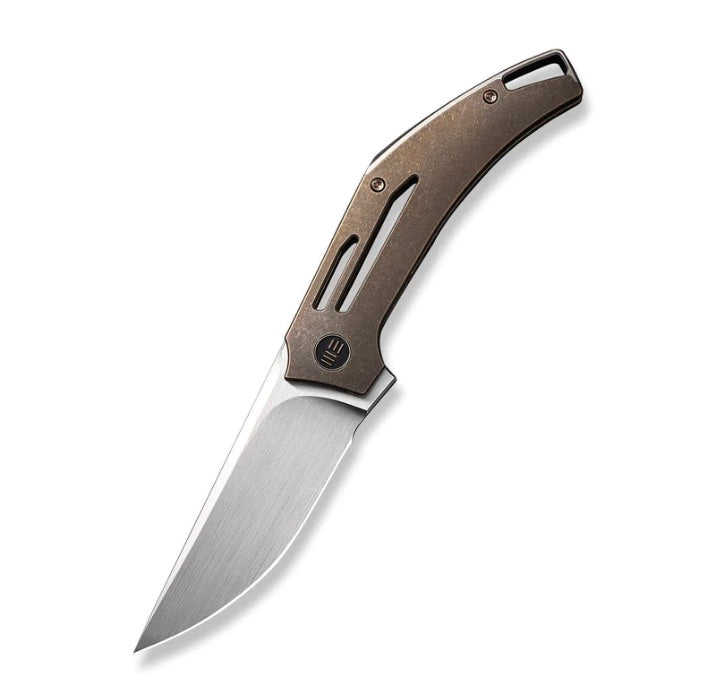 We Knife Speedliner Bronze Titanium & Hand Rubbed Satin 20CV WE22045C-2