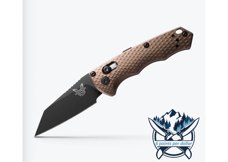 Benchmade Auto Immunity Flat Dark Earth Aluminum & CPM-M4 2900BK-1