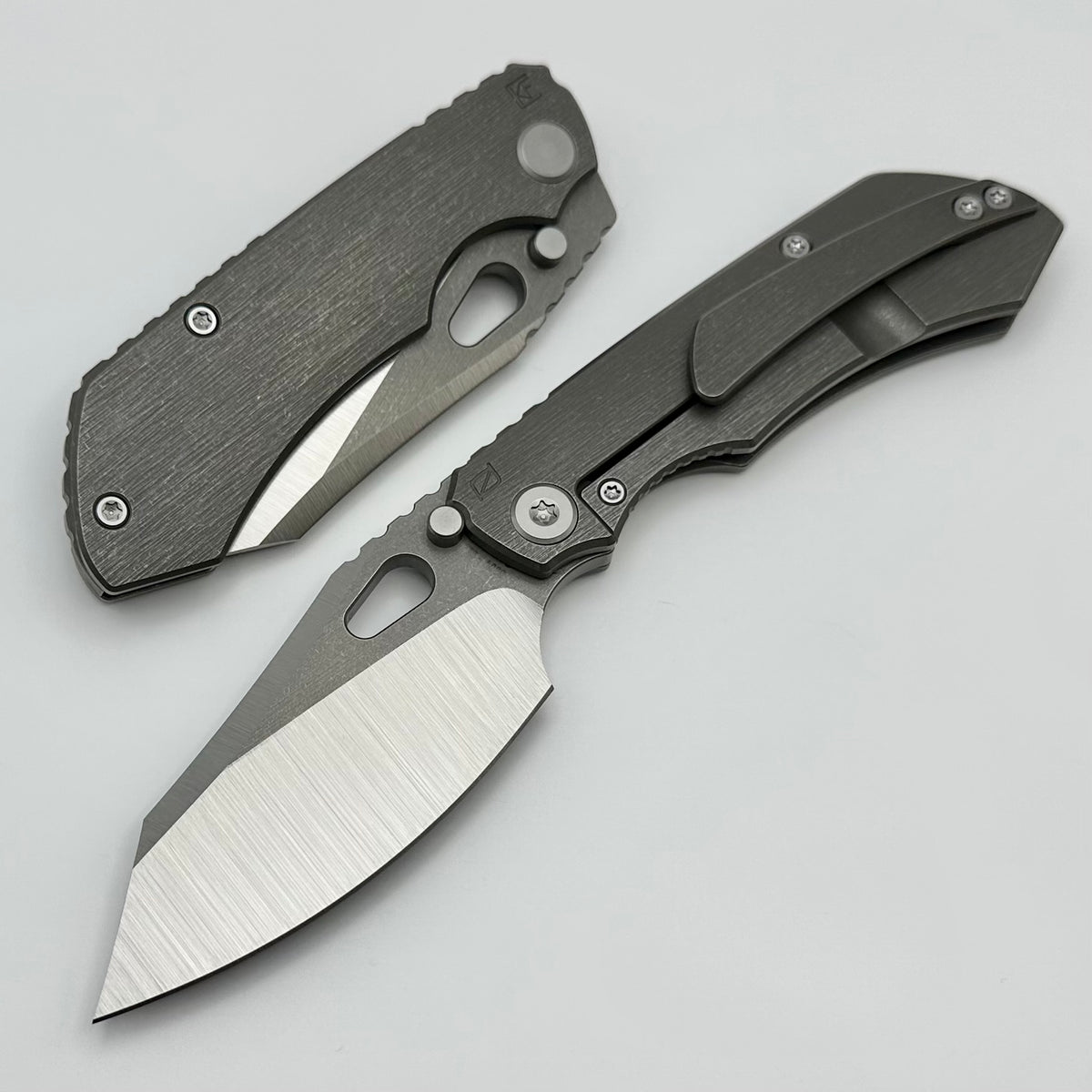 Custom Knife Factory Rotten Design Evo 4.0 Left Hand Machine Grind S90