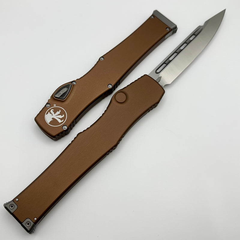 Microtech Knives Halo VI Satin Standard & Tan 251-4TA