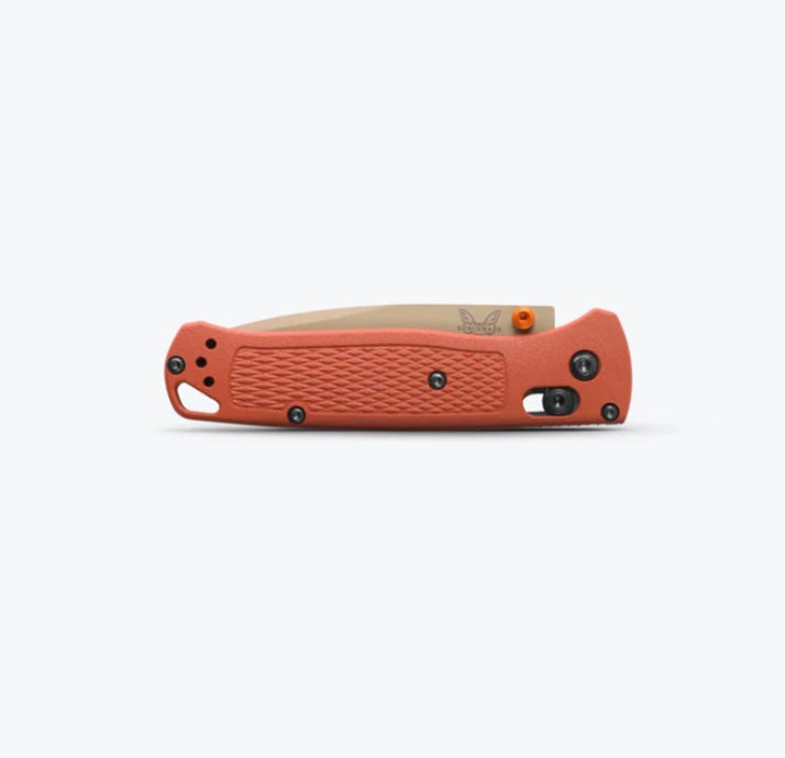 Benchmade Bugout Rust Orange Grivory & Desert Verde Cerakote S30V 535TN-10