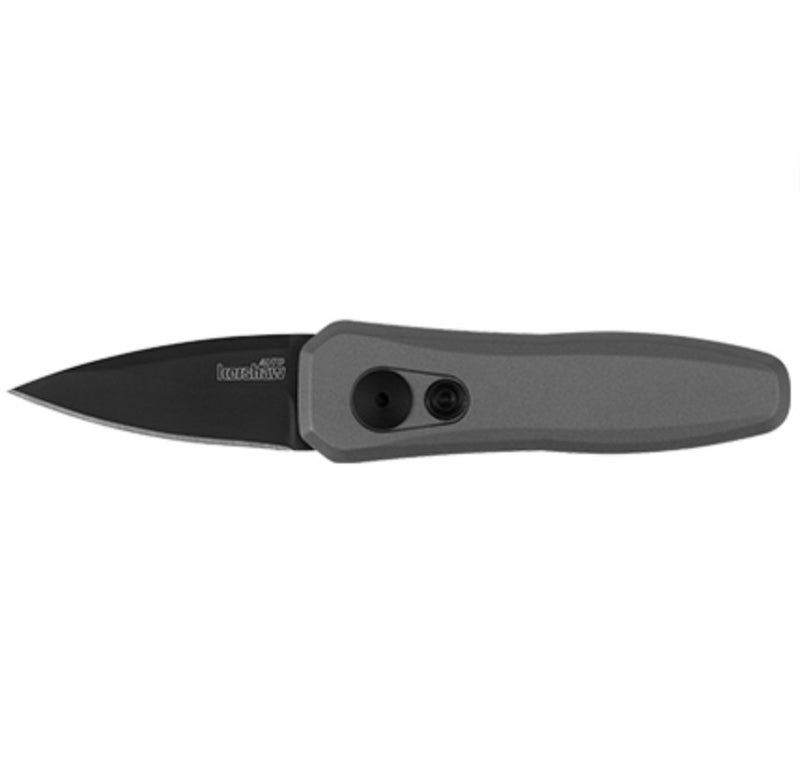 Kershaw Launch 4 Gray Aluminum Handles & Cerakote Black CPM-154 Blade Distributor Exclusive 7500GRY