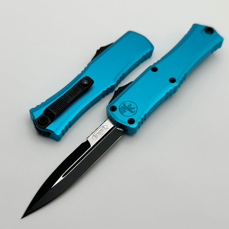 Microtech Knives Mini Hera Turquoise Standard w/ Bayonet M390MK 1701M-1TQ