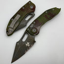 Microtech Borka Stitch Auto Partial Serrated Outbreak 169-2OBS