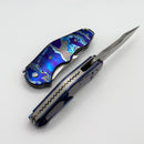 Yan Knives GTC Cabot -  Zircu-Ti Handles S90V Compound Ground Blade