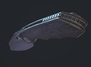 Pre Order Custom Knife Factory & Rotten Design EVO-XS Gray Barked Stonewash Titanium Handles w/ Satin M398