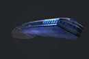 Pre Order Custom Knife Factory & Rotten Design EVO-XS Full Dress ZircuTi Titanium Handles w/ Damasteel
